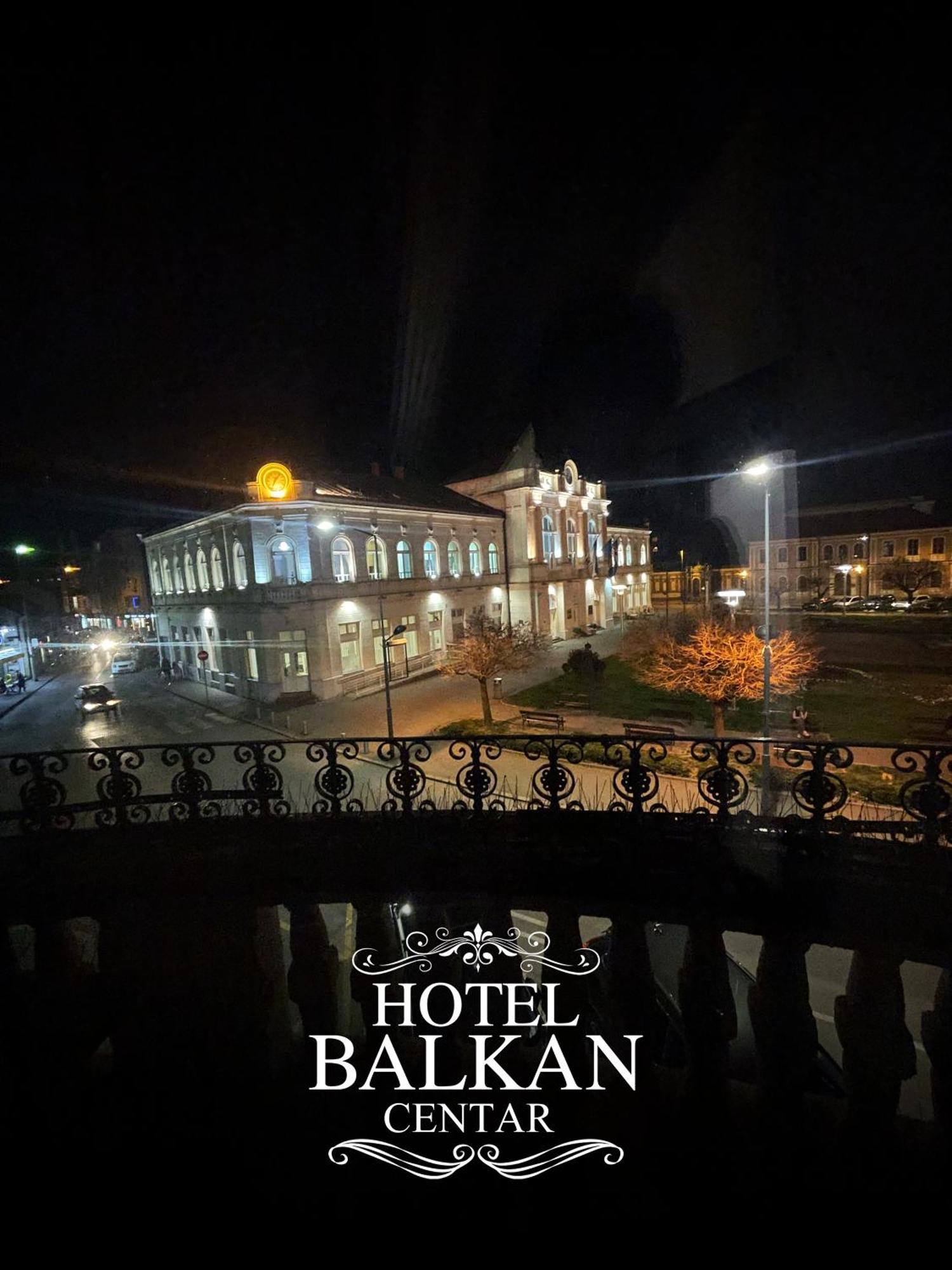Hotel Balkan Centar Bijeljina Bagian luar foto